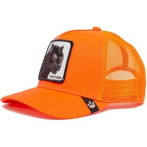 Goorin Bros Neon Orange Panther Trucker Cap